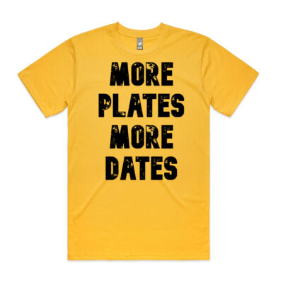 More Plates More Dates - Black  Thumbnail