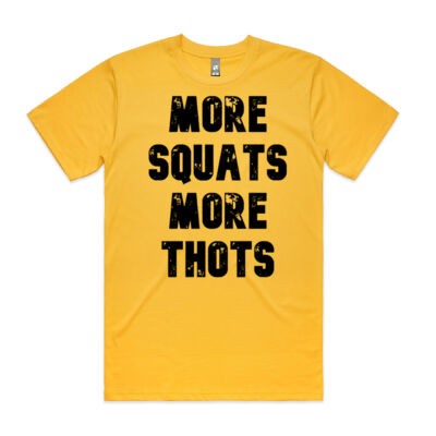 More Squats More Thots - Black Thumbnail