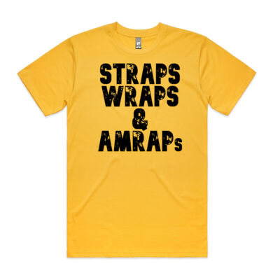 Straps Wraps and AMRAPs - Black Thumbnail